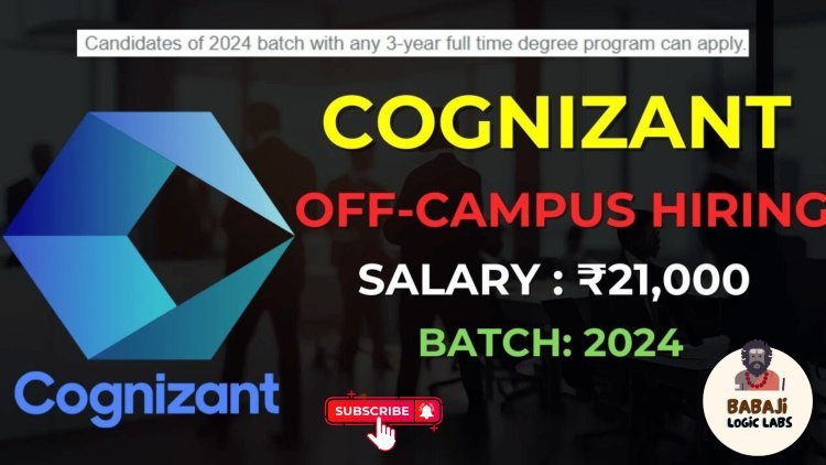 Cognizant off Campus hiring for Process Executive | Apply online