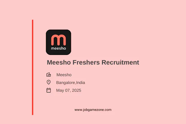 Meesho Freshers Recruitment 2025 – Data Scientist | Bangalore
