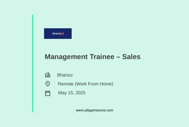 Management Trainee – Sales (English & Hindi) at Bhanzu
