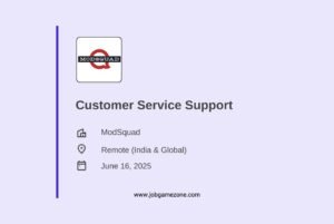 Customer Service Support