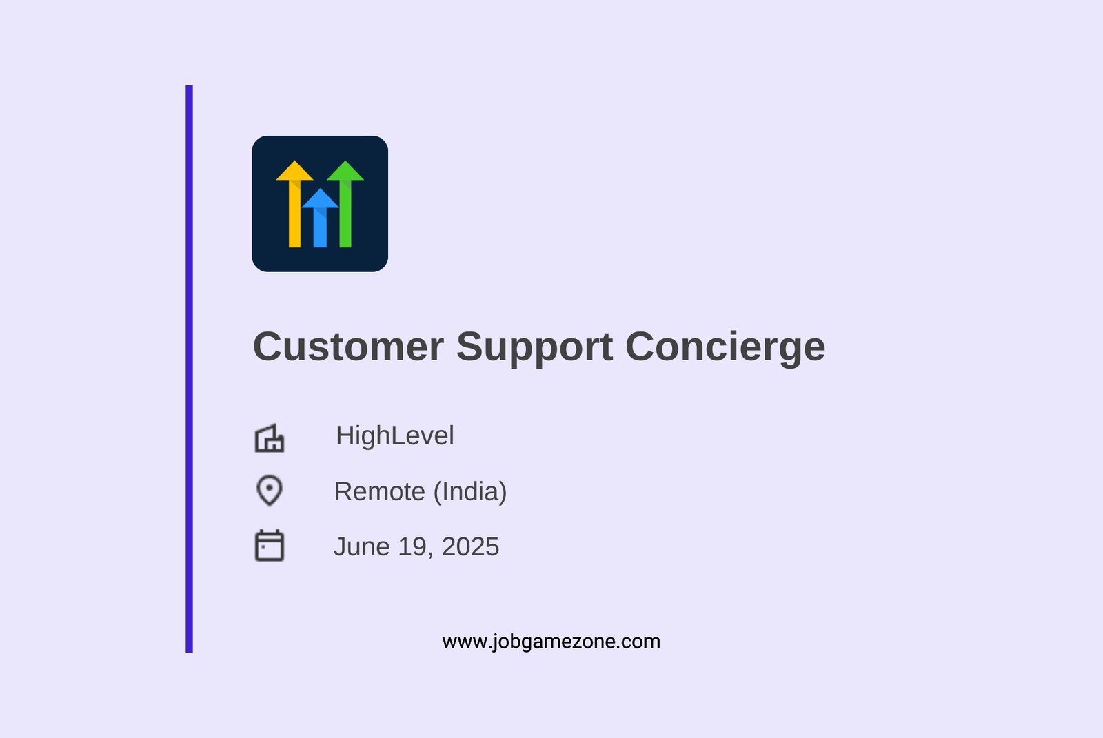 Hiring Now: Customer Support Concierge (Remote – India) | HighLevel Work From Home Jobs 2025 for Freshers