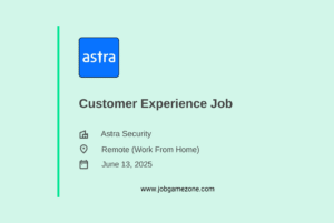 Remote Customer Experience Job at Astra Security | Cybersecurity SaaS Company
